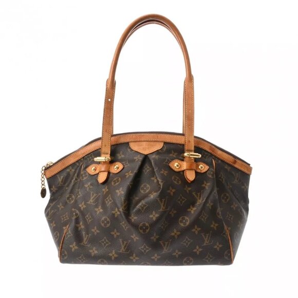 LOUIS VUITTON Monogram Brown M40144 hand bag - Picture 1 of 12
